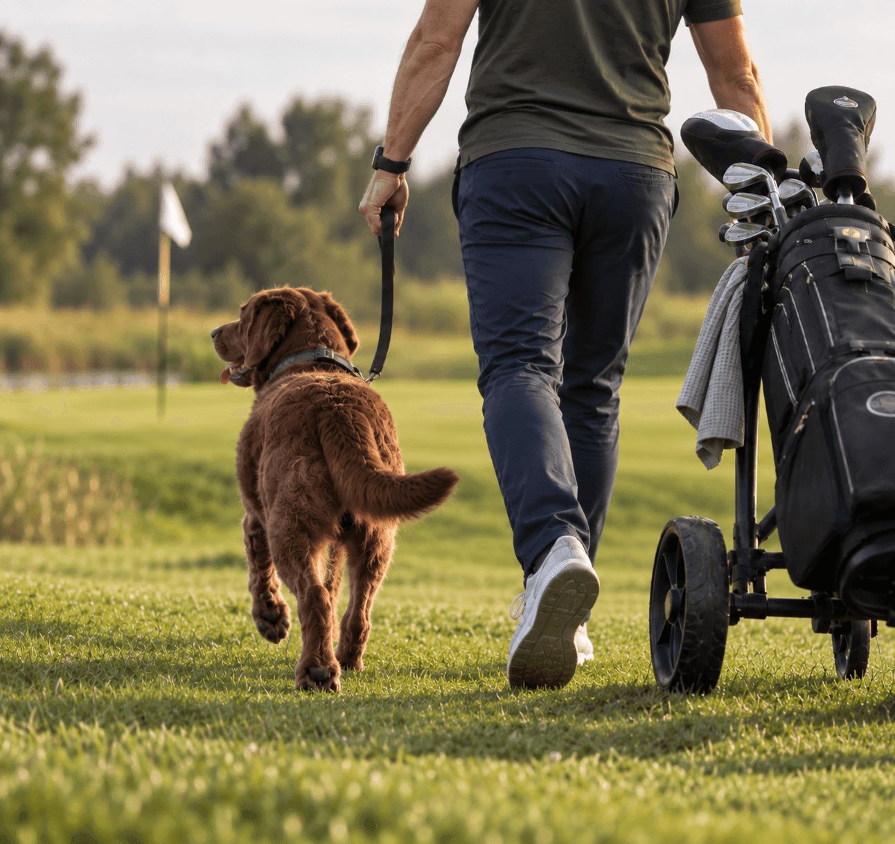 Golfen met je hond door het Zuid-Limburgse heuvelland bij Golfclub Wittem